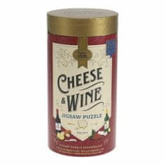 Chronicle Books Puzzle pro milovníky sýrů a vína 500 dílků