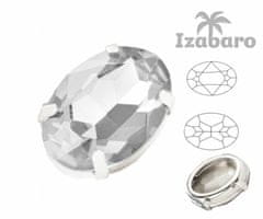 Izabaro 4ks crystal crystal 001 oválné efektní kamenné