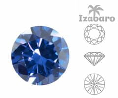 Izabaro 10ks crystal sapphire blue 206 round chaton