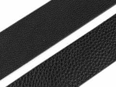 Kraftika 1ks (130 cm) černá pánský pásek oboustranný šíře 3,2 cm