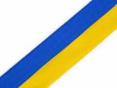 Kraftika 1m odrá žlutá stuha bikolóra ukrajina šíře 40 mm