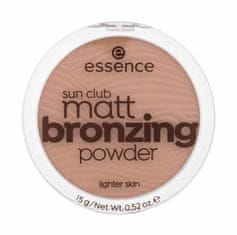 Essence 15g sun club matt bronzing powder, 01 natural