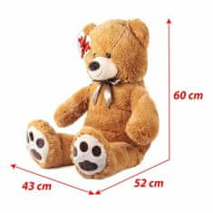 Rappa Velký plyšový medvěd kuba s visačkou 100 cm
