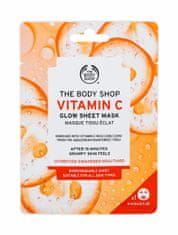 The Body Shop 1ks vitamin c glow sheet mask, pleťová maska
