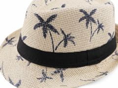 Kraftika 1ks bílá dětský letní klobouk / slamák, klobouky