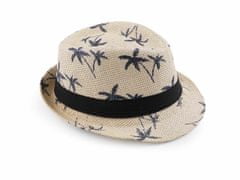 Kraftika 1ks bílá dětský letní klobouk / slamák, klobouky