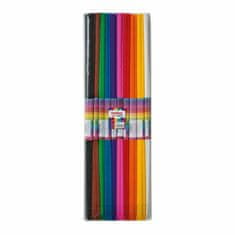 Happy Color Krepový papír sada - základní barevný mix (10ks)