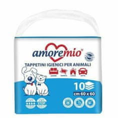 Kraftika Hygienické podložky amoremio pro zvířata, 60 x 60 cm, 10 ks
