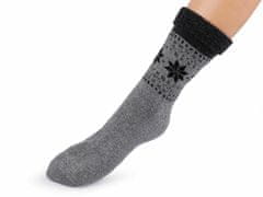 Kraftika 3pár (vel. 39-42) mix pánské ponožky se zdravotním lemem