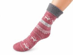 Kraftika 3pár (vel. 39-42) mix dámské ponožky se zdravotním lemem