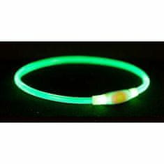 Trixie Flash light ring usb, blikací obojek, s-m: 40 cm/ 8 mm
