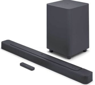 soundbar jbl bar 500 wifi Bluetooth dolby atmos multibeam 3d zvuk bezdrátový subwoofer super kvalita