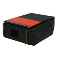 Goba Pouzdro na krabičku cigaret kožené černo-oranžové 8500023