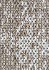 4sleep Kusový koberec ARTE 02 béžový oboustranný Béžová ARTE 30/30/100 200x250 Do 0,9cm Melír