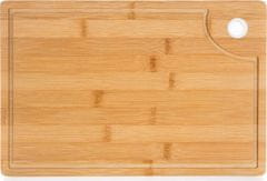 Prkénko krájecí dřevěné BRILLANTE Bamboo 33 x 22 x 1,5 cm
