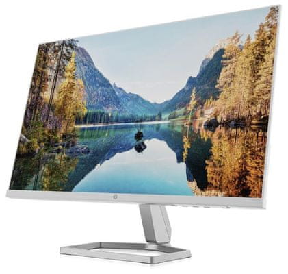 Irodai monitor HP M24fw (2D9K1AA) 24 hüvelyk képátlójú Full HD 1920 1080 IPS képernyő frissítési frekvencia kompatibilis fejlett technológia Alacsony kék fény villogásmentes