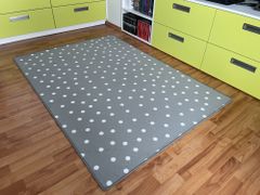Vopi Dětský koberec Puntík šedý, 1.50 x 1.00