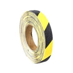 Grip Shop Samolepící protiskluzová páska 18m x 25mm žluto-černá