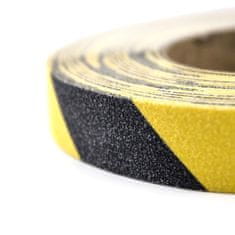 Grip Shop Samolepící protiskluzová páska 18m x 25mm žluto-černá