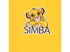 sarcia.eu Pláštěnka Lví král Simba, chlapci, žlutá 5-6 let 110-116 cm