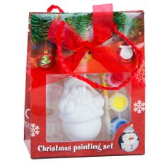H&S Sádrové Odlitky Pro Malování Vánočních Ozdob Na Stromeček Bomb Santa Claus