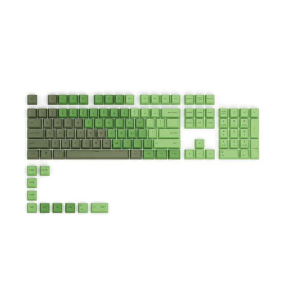 Glorious PC Gaming vyměnitelné klávesy GPBT Keycaps - Olive