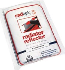 Radflek Úsporné radiátorové fólie Radflek 3 ks pro 6 radiátorů a 2ks Radstik