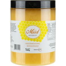 Ami Honey Med přírodní květový pastový Pískorypka 1300 g