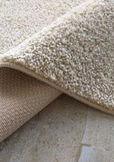 4sleep Kusový koberec KAMEL béžový Béžová KAMEL SHAGGY 20/20/150 80x150 2cm až 2,9cm Jednobarevný