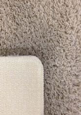 4sleep Kusový koberec KAMEL Latté Béžová KAMEL SHAGGY 20/20/150 80x150 2cm až 2,9cm Jednobarevný