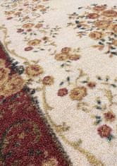 4sleep Kusový koberec CASABLANKA 07 červený Červená CASABLANCA 30/30/120 120x170 1cm až 1,9cm Květiny