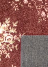 4sleep Kusový koberec CASABLANKA 06 červený Červená CASABLANCA 30/30/120 120x170 1cm až 1,9cm Květiny