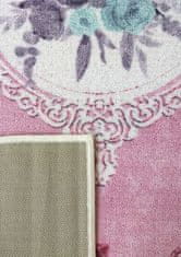 4sleep Kusový koberec DYNASTIE 02 růžový Růžová DYNASTIE Ano 25/25/150 200x290 Do 0,9cm Květiny