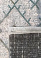 4sleep Kusový koberec HYPNOTIK šedý Šedá HYPNOTIK 30/30/120 120x180 Do 0,9cm Geometrické tvary