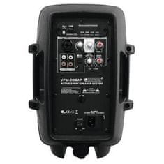 Omnitronic VFM-208AP, aktivní 8" reprobox MP3/SD/BT/USB, 80W