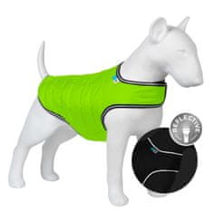 Coat obleček pro psy zelený S