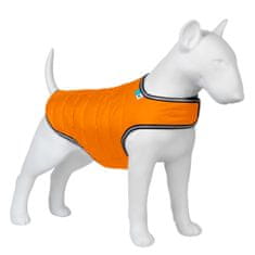 Coat obleček pro psy oranžový XS