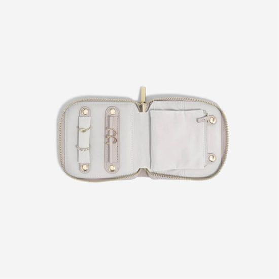 Stackers , Kompaktní cestovní šperkovnice Taupe Compact Jewellery Roll| šedobéžová 75773