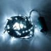 DecoLED LED osvětlení na baterie - 10,2 m, 100 ledově bílých diod