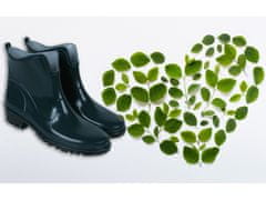sarcia.eu Tmavě zelené, krátké boty do deště LEMIGO 39 EU