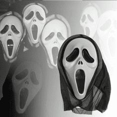 KN Maska na Halloween Vřískot (Scream)