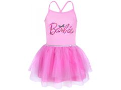 sarcia.eu Růžové šaty ve stylu baleríny s brokátovým tylem Barbie 7-8 let 128 cm