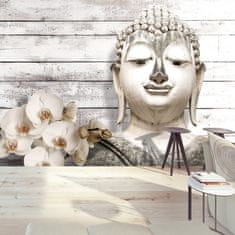 Artgeist Fototapeta - Usmívající se Buddha 350x245