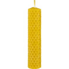 Ami Honey Přírodní svíčka ze včelího vosku Plástev medu 120 mm