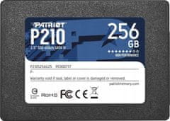Patriot SSD P210 2,5″ SATA III 256 GB