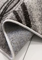 4sleep Kusový koberec PANAMERO 07 šedý Šedá PANAMERO 60/60/110 160x220 Do 0,9cm Geometrické tvary