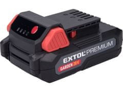 Extol Premium Baterie akumulátorová (8895780) 20V Li-ion, 2000mAh