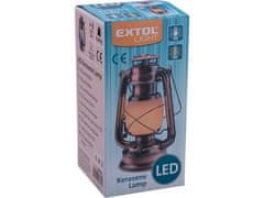 Extol Light LED petrolejka (43403) bílé světlo/plamen