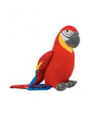 Hollywood Plyšový papoušek červený - 40 cm