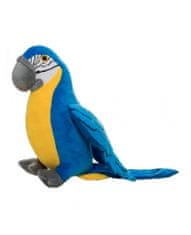 Hollywood Plyšový papoušek žlto-modrý - 40 cm
